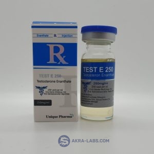 Test E 250 Unique Pharma Testosterone Enanthate
