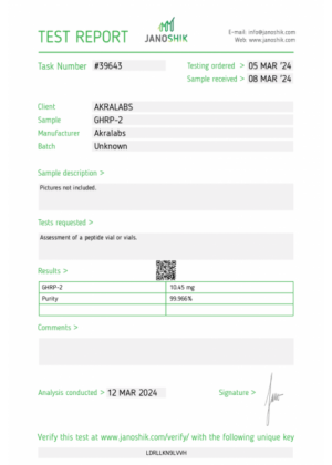GHRP-2 Akra Labs