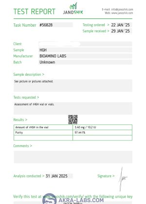 Somatropin Bioamino